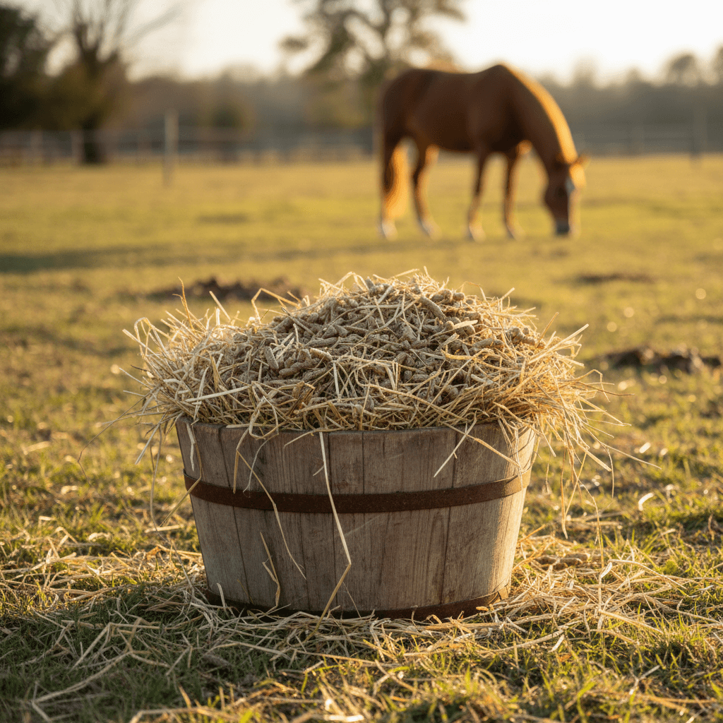 Natural hay and feed products